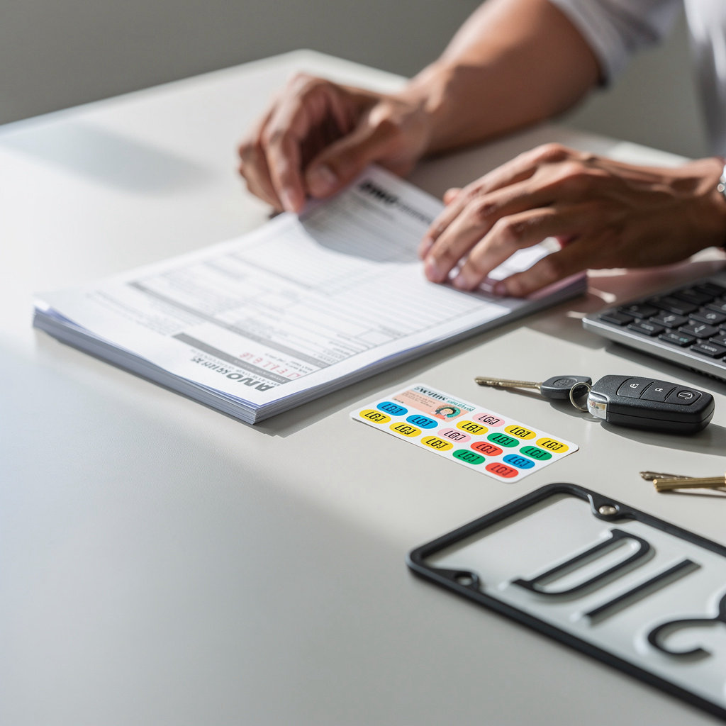 Tawakal Express and Services professional team assisting customers with DMV paperwork in San Diego